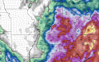 June 19th; Rainy Juneteenth, Wet Week Moving In