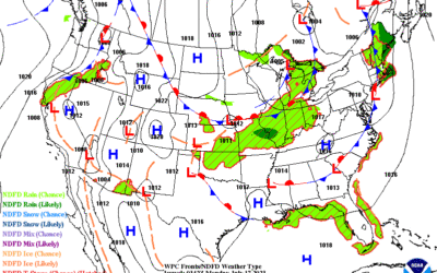 July 17th; Storm Chances Return as Week Begins