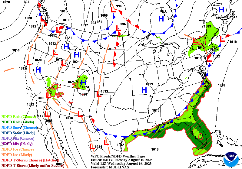 Quiet Weather Returning