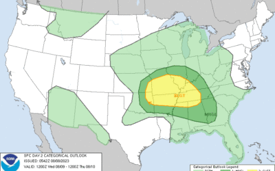 More SEvere weather risks on the horizon