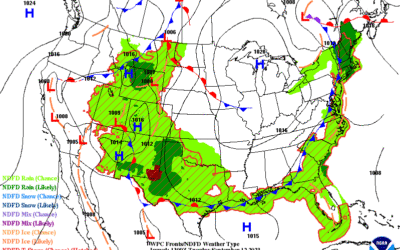 Rain Moving Out Today