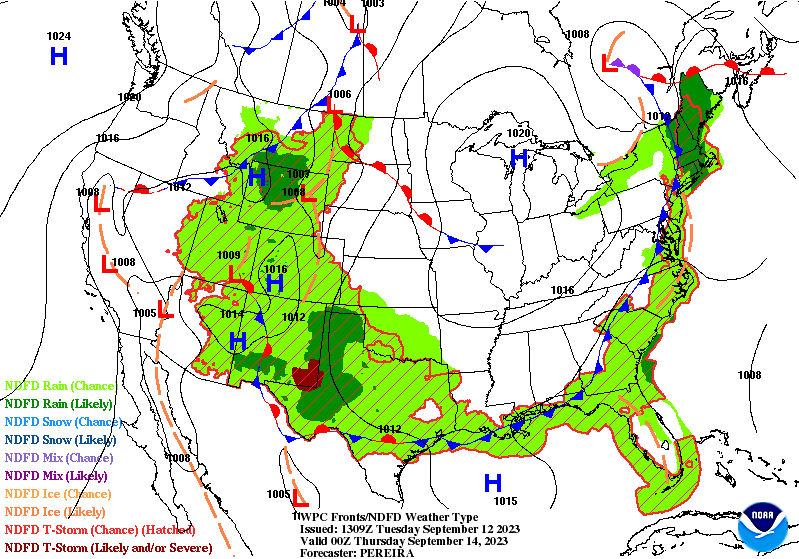 Rain Moving Out Today