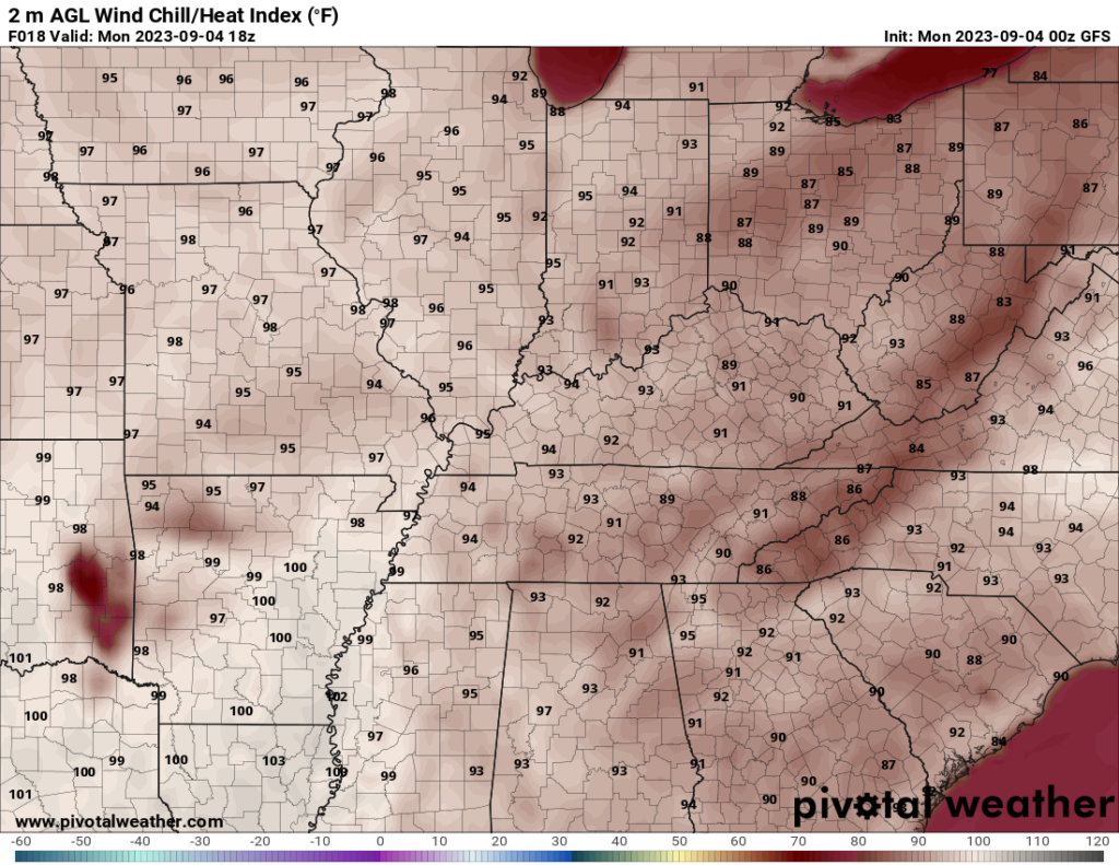 Labor Day Forecast: Dry and Warm