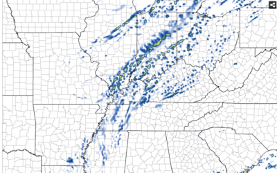 Rain and Cooler Temps Brought By Cold Front