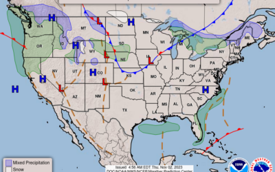 Chilly lows and Pleasant Highs