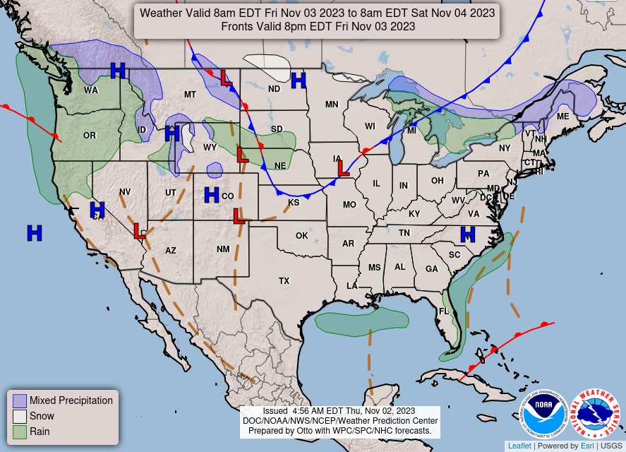 Chilly lows and Pleasant Highs