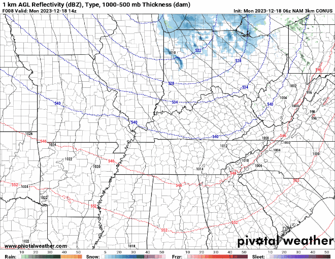 First Flurries Follow Cold Front Into WABBLES