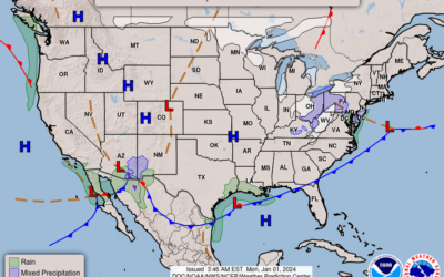 Jan. 1st; New Year, New Forecast! Hello 2024