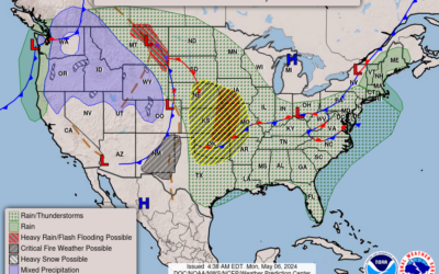 May 6th; Active Week of Severe Weather Incoming