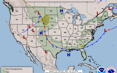 Jun. 10th; Foggy Early Today, Summer Heatwave Incoming