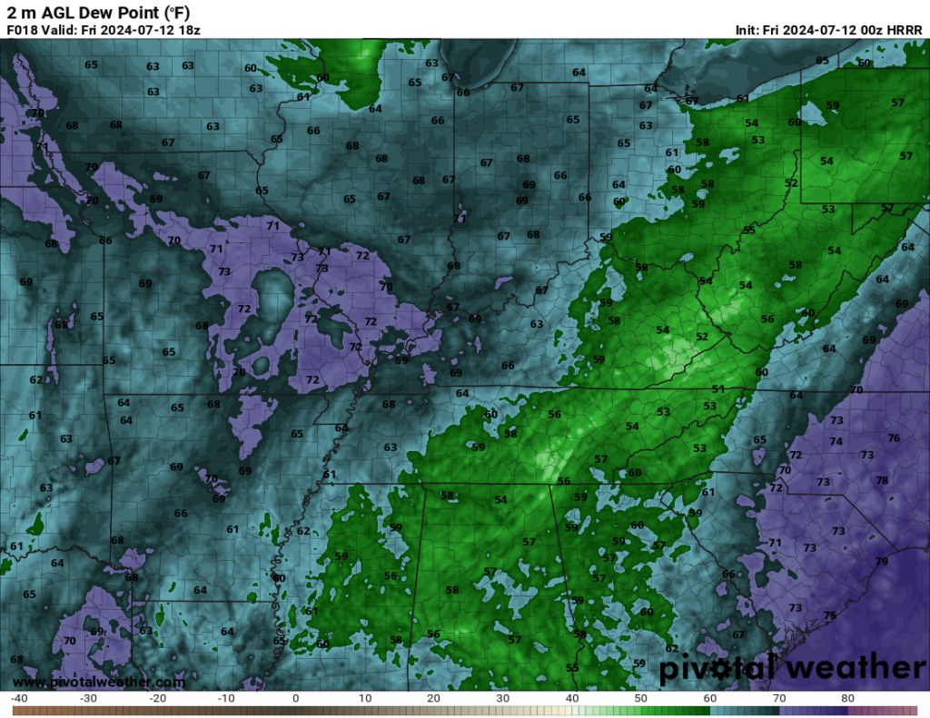 Straight out of the "well, it could be worse!" category. (Pivotal Weather)