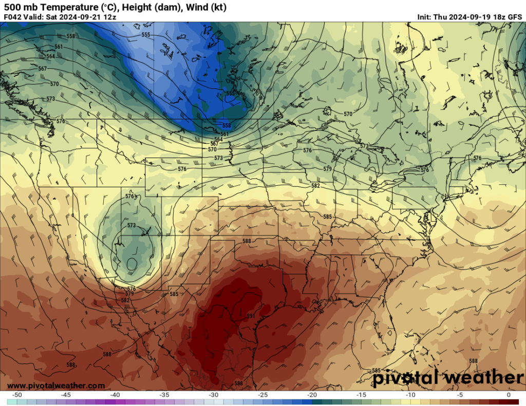 Technically, this is valid Saturday morning. But you get the point! (Pivotal Weather)