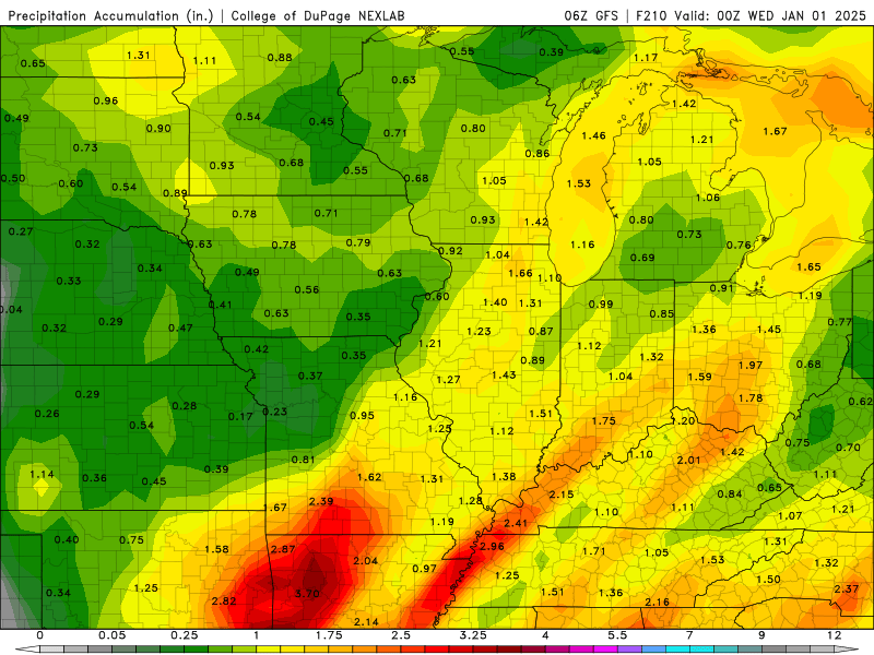 Christmas Forecast Calls For Rain this Holiday