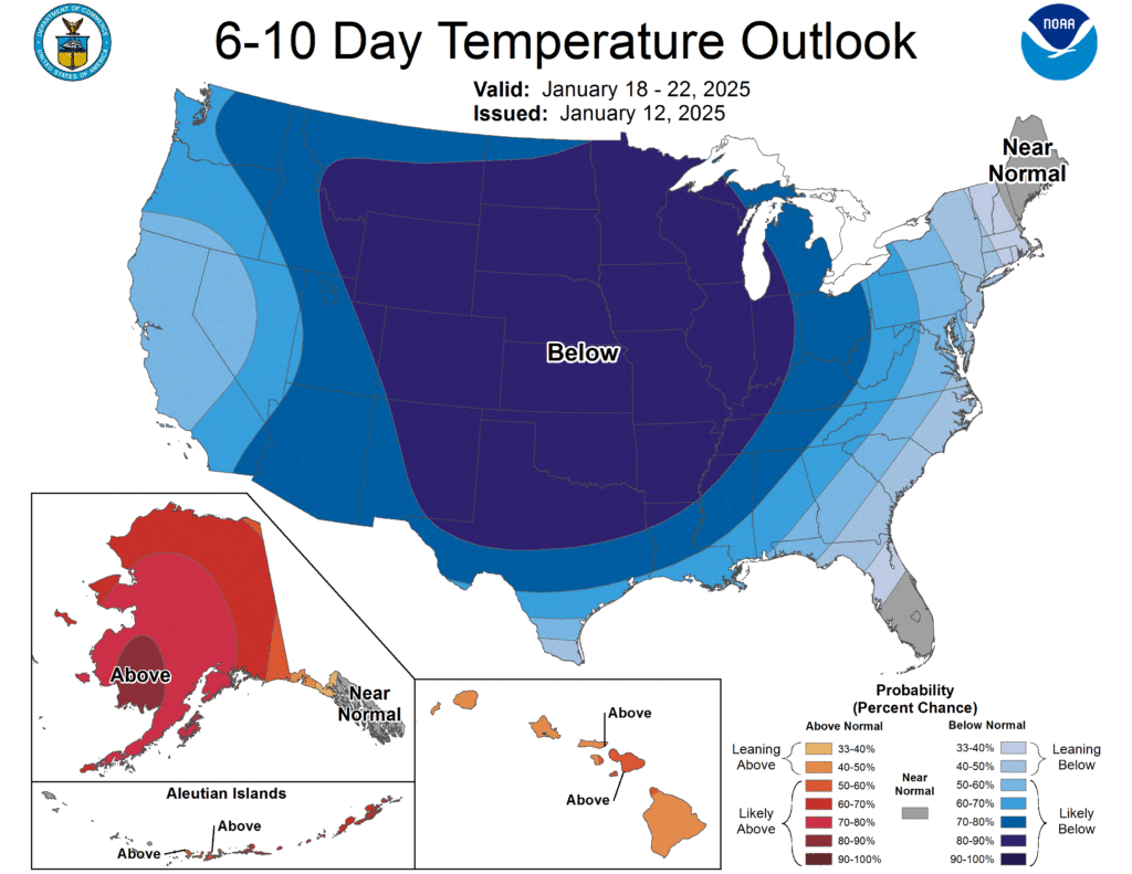 Jan. 13th; Brief Break from Active Pattern