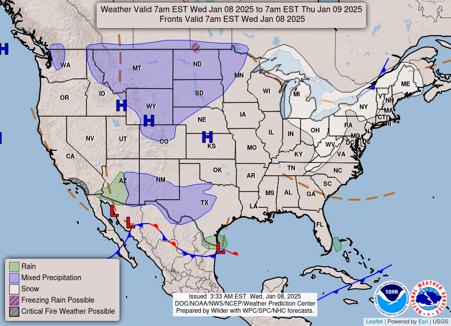 Frigid Temperatures and Another Round of winter Weather