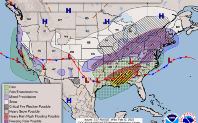 Rainfall Threat Continues Into Weekend