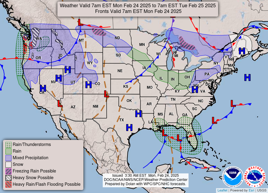 Calm, Warm Week Ahead for WABBLES