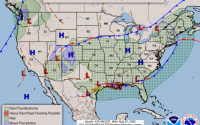 Wet Pattern Continues in WABBLES