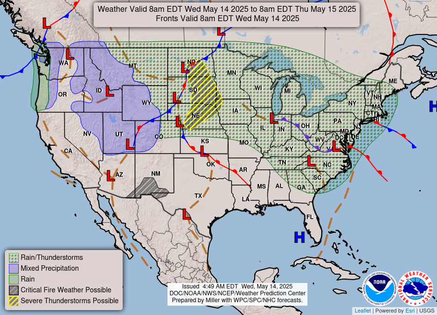 Nice Days Followed by Severe Weather in WABBLES
