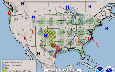 May Starts to Close with Rain in WABBLES