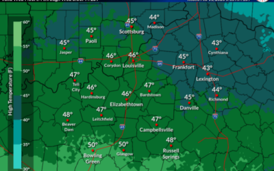 Temperatures Ease Down a Bit in WABBLES